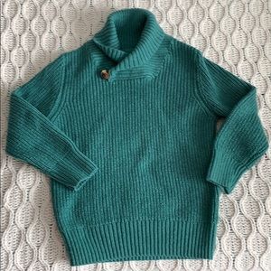 Baby gap size 4t green sweater
